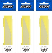 OLFA Genuine Replacement Blade for Craft Knife / XB34 3 packs 6 pieces - £13.96 GBP