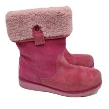 UGG Australia 1005123K PK 3 Callie Sheepskin Boot Pink Kids 3 = Women 5 - £31.28 GBP