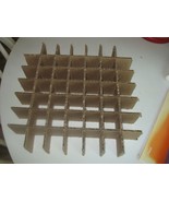 Cardboard Dividers 5 Sets 12&quot; X 12&quot; X 4&quot; High 49 cell B 12-4-06 - $6.55