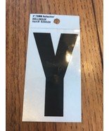 Reflective Letter B30 3” B/W letter Y Ships N 24h - $74.10 MXN