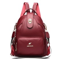2023 New Designer Backpack Women High Quality Leather Backpack Large Capacity Sc - £138.32 GBP