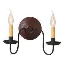 Ashford Wall Sconce in Plantation Red - 2 Light - £135.46 GBP