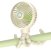 Stroller Fan, 3 Speed Portable Clip On Stroller Fan For Baby, Battery Operated P - £30.36 GBP