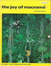 The Joy Of Macrame Booklet Marylou Monroe Purse Plant Hangers Chokers - £5.49 GBP