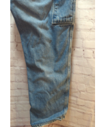 Dickie&#39;s men carpenter painter blue jeans 44x32 WELL USED see all photos - £15.81 GBP