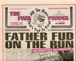Fudpuckers Summer 1999 Menu Puck Fudder Newspaper Fort Walton &amp; Destin F... - £17.13 GBP