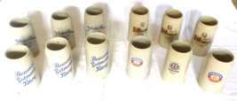 Max Emanuell Gutmann Bitburger Erdinger 1L Masskrug German Beer Stein - $14.50