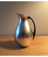 Vintage 60s MCM 6&quot; Aluminum Pitcher with Bakelite handle - £18.32 GBP