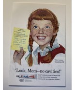 Crest Toothpaste VINTAGE STYLE Advertisement Postcard 4x6 - £3.86 GBP