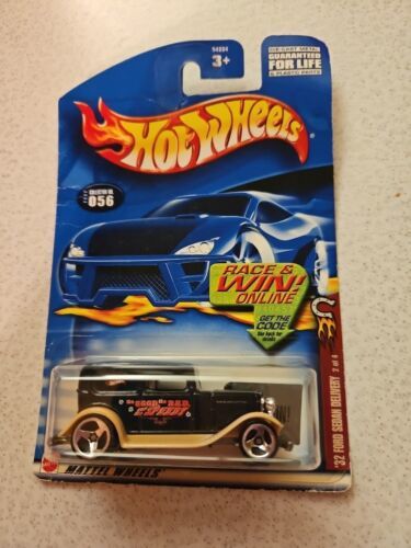Hot Wheels ‘32 Ford Sedan Delivery # 056 Die-Cast Metal Car 1:64 Mattel ... - $4.94