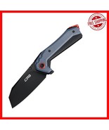 Versatile CJRB Tigris Tactical Folding Knife - 3.5&quot; Cleaver Blade Design - $82.16