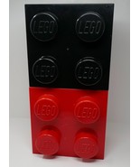 LEGO Storage Brick 4003 Case 2 x 2 Cube 4 Stud Containers Black &amp; Red - €34,27 EUR