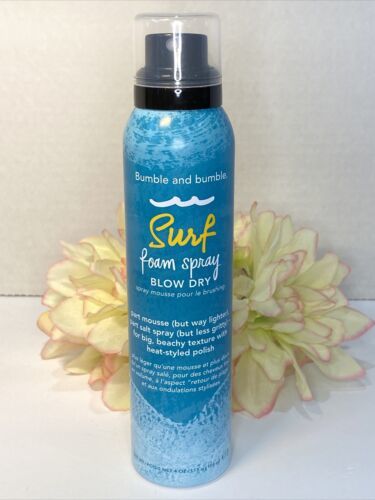 Bumble Surf Foam Spray Blow Dry mousse salt spray texture 150ml 4oz New FreeShip - $23.71