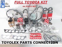 Genuine Toyota 3.4 L 5VZ-FE 44 Pcs Timing Belt Pump Kit Option W/OUT Oil Cooler - $610.23