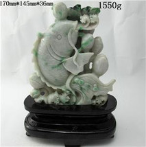 100% Natural Jadeite A Jade Statues(With Authentic certificate) - $968.99