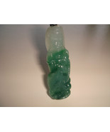 Natural Fine Carved Green &quot;A&quot; Type Jadeite Jade Kwan-Yin Pendant - £1,585.71 GBP