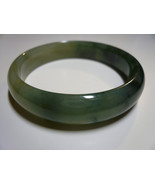 An Oily Green Jadeite Jade Bangle (Grade A) - £1,043.15 GBP