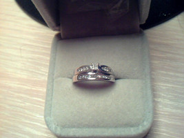 Set Of 10K Gold Engagement or Wedding Diamond Rings - £760.17 GBP