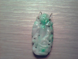 Fine Antique Chinese Jade Pendant Immortal Apple Green - £643.36 GBP