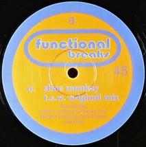 The Spoon Wizard &quot;Shoe Monkey&quot; 2000 Vinyl 12&quot; Single Breaks Fb 002 Uk ~Rare~ Htf - £14.32 GBP