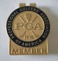 PGA Gold Tab Money Clip - Beautiful  Holiday Gift - $34.95