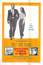 Guess Who&#39;s Coming to Dinner Original 1967 Vintage One Sheet Poster - £542.76 GBP