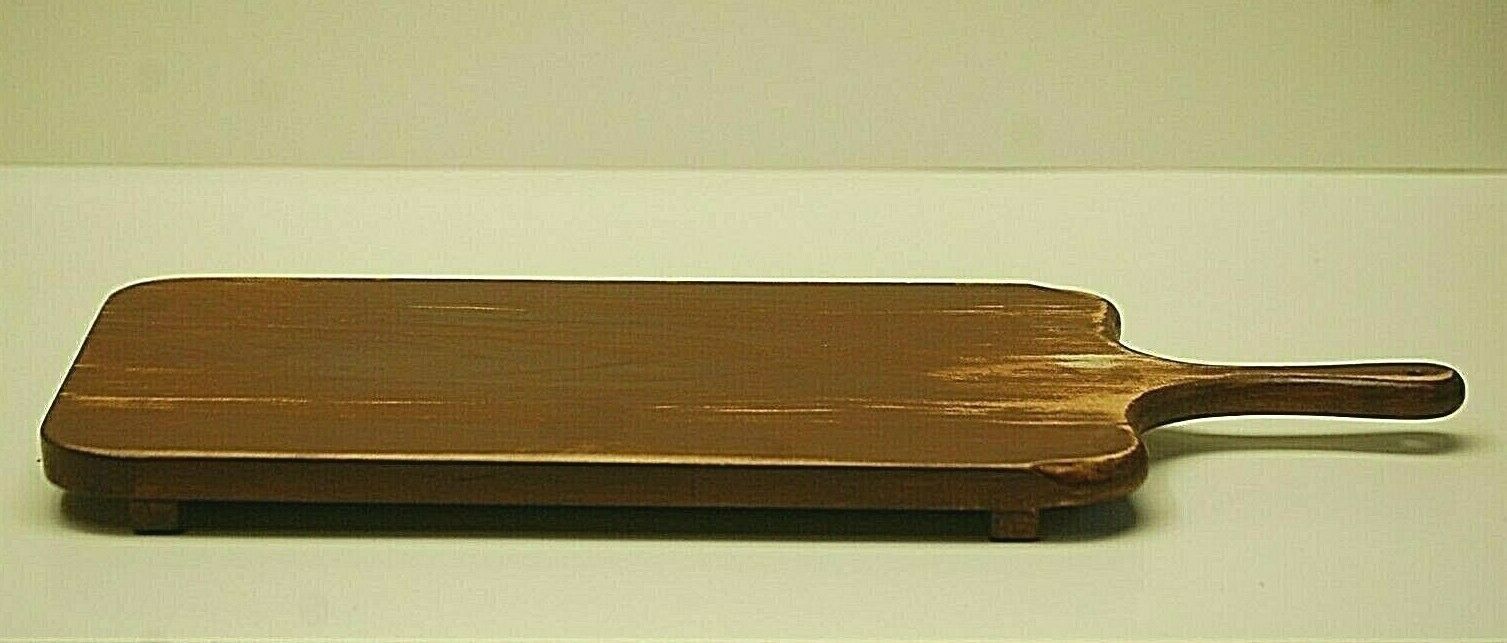 Primitive Wooden Farmhouse Cutting Board Wood Country Kitchen Tool Home ... - $29.69