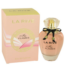 La Rive In Flames by La Rive Eau De Parfum Spray 3 oz - £17.44 GBP