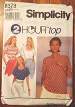 Simplicity 8373 - Ladies and Women&#39;s Summer Top Pattern Size XLG - Cut - £3.12 GBP