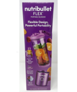 Nutribullet Flex Portable Personal Blender Bottle Rechargable Orchid Purple - $59.99