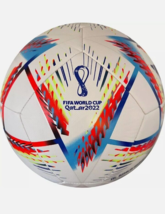 Adidas Fifa World Cup Qatar 2022 Football Soccer Ball Size 5 New Ships Inflated! - £45.37 GBP