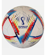 ADIDAS FIFA WORLD CUP QATAR 2022 FOOTBALL SOCCER BALL SIZE 5 NEW Ships I... - £44.75 GBP