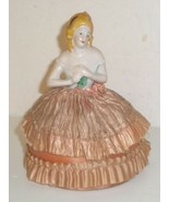 Porcelain Bisque Art Nouvea Deco # 8032 Half Doll 1/2 Doll Pin Cushion ~... - $551.00 MXN