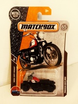 Matchbox 2018 #089 Black &amp; Red Yamaha SCR 950 Motorcycle MBX Off Road Series MOC - £9.37 GBP