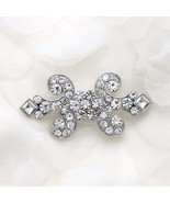 Rhinestone Closure, Rhinestone Buckle, Rhinestone Clasp, Rhinestone Clos... - $72.00