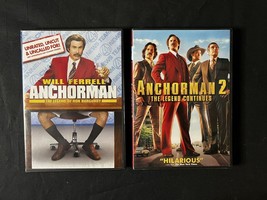 Anchorman: The Legend of Ron Burgundy Anchorman 2 DVD - £6.29 GBP