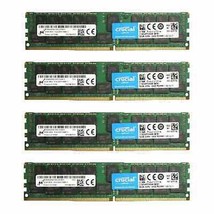 New Crucial 128GB (4X 32GB) DDR4 2666MHz ECC Registered Memory Ram CT32G4RFD4266 - £201.96 GBP