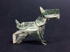 SCOTTISH TERRIER Money Origami Dollar Bill Dog Animal Pet Cash Sculptors... - £15.60 GBP