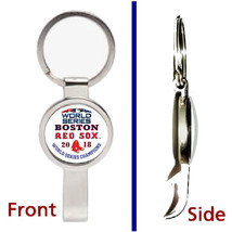 Boston Red Sox 2018 World Series Silver Pendant or Keychain secret bottl... - $12.47