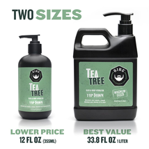 Gibs Top Down Tea Tree Hair & Body Hydrator, Liter image 5