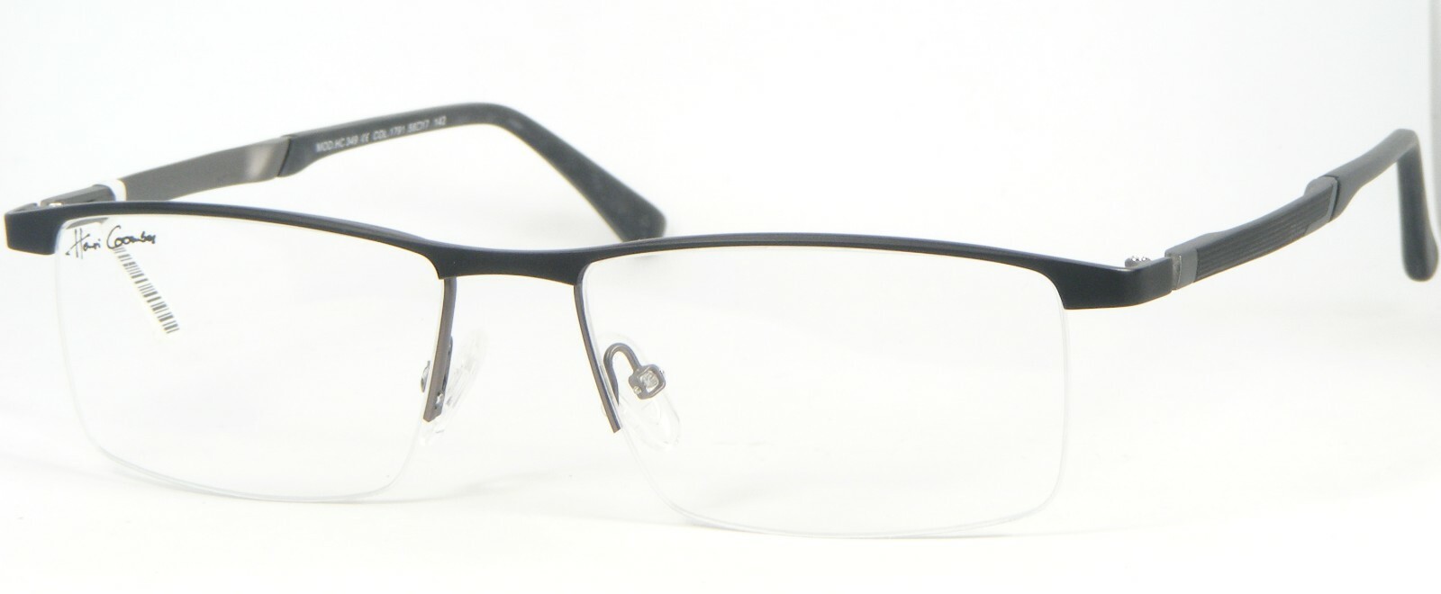 Henri Coombes Por Röhm HC 349 1791 Negro Mate / Gris Gafas Rohm 56-17-142mm - $58.46