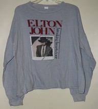 Elton John Concert Shirt Vintage 1984 Breaking Hearts Single Stitched Si... - $249.99