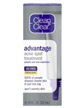 Clean &amp; Clear Advantage Spot Treatment, 2% Salicylic Acid 0.75fl oz - £31.92 GBP