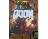 2016 Doom Bethesda Studios Video Game Double Sided Poster 22 1/2&quot; X 33 1/2&quot; - $49.49