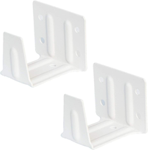 Cutelec Center Support Bracket 2 Pack White Color for 2&quot; Low Profile Window Blin - £9.21 GBP