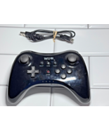 Official Nintendo Wii U Wireless Pro Controller Black WUP-005 Genuine W ... - $51.29 CAD