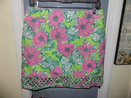 Lilly Pulitzer Roslyn Lattice Skirt  Bloomin Cocoonin Size 4 Women&#39;s EUC - £28.70 GBP