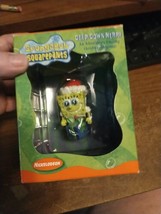 Nickelodeon Sponge Bob Square Pants Deep Down Merry Christmas  Ornament NIB 2003 - £4.62 GBP