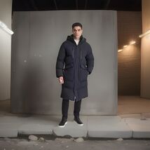 Men’s DKNY Men's Quilted Hooded Duffle Parka Sz L - €93,76 EUR