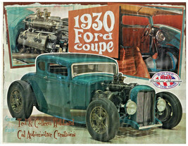 1930 FORD COUPE  8.5 X 11  PHOTO  PICTURE custom hot rod show piece - $7.00